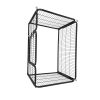 Dog Playpen Designed for Camping, Yard , 28" Height for Medium/Small Dogs, 4Panels