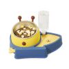 Elevated Tilted Food and Water Bowl Set, Raised Bowl with Automatic Water Dispenser Bottle for Cats and Small Dogs Kitten Puppy