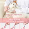 Dog And Cat Nail Clippers, Pet Nail Trimmers With LED Light, And Circular Cut-hole Cat Paw Cutter Dogs Nail Cutter Avoid Excessive Cutting