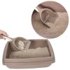 Pet Supplies Set Cat Kitten Dog Litter with Feeder Bowl and Litter Scoop