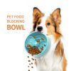 Slow Feeder Dog Bowl, Dog Bowls to Slow Down Eating, Dog Food Bowl for Small Medium Dogs, Dog Maze Slow Eating Bowl