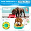 Dog Puzzle Food Feeder Slow Feeding Bowl Interactive Toy Dog Treat Dispensing Toy